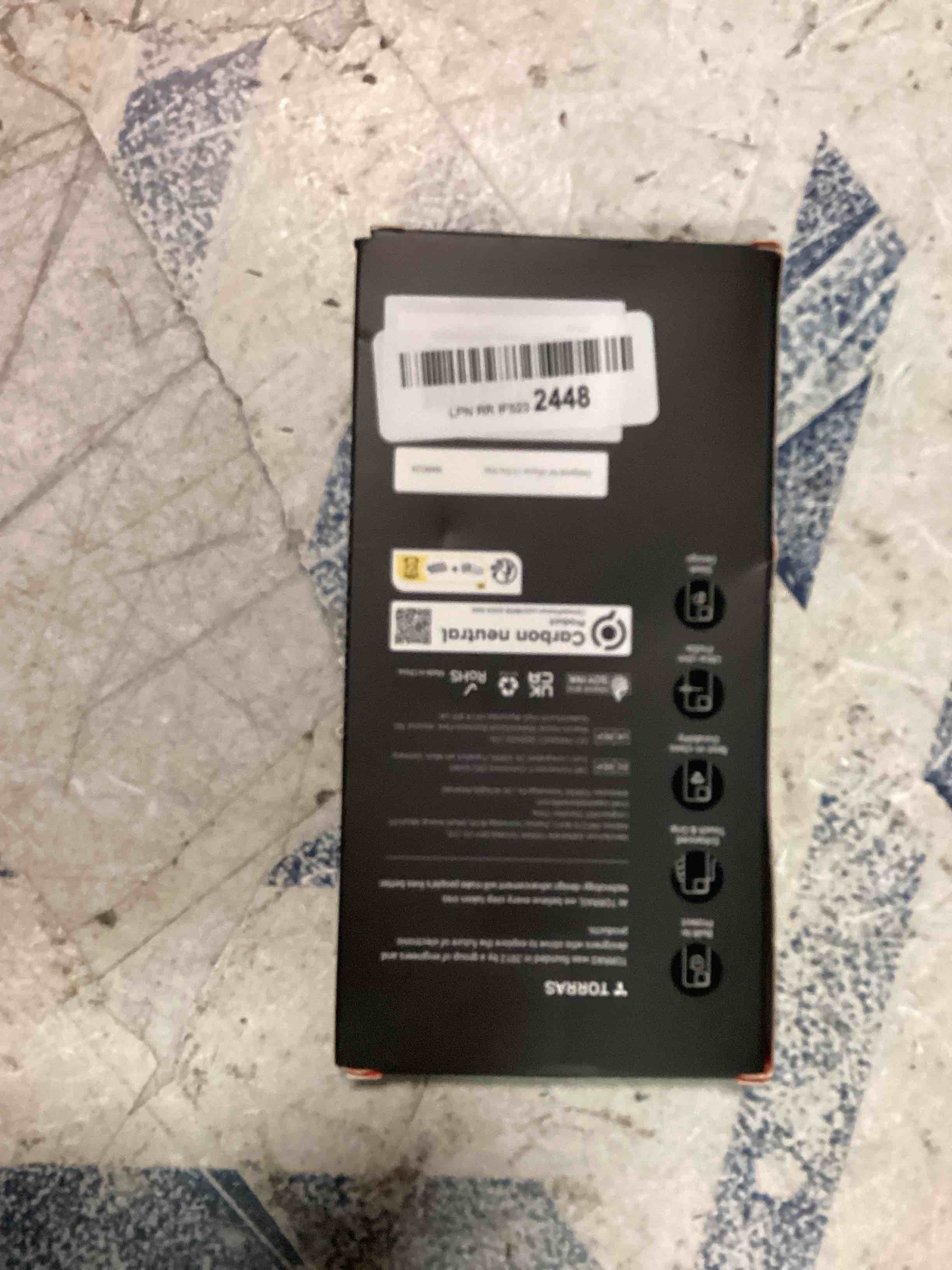 TORRAS 360Â° Rotatable Ring for iPhone 13 Pro Max Case, Compatible with Magsafe with Stand, Magnetic Ring Holder, Military Grade Shockproof Translucent Back Slim Phone Case UPRO Ostand Pro, Black