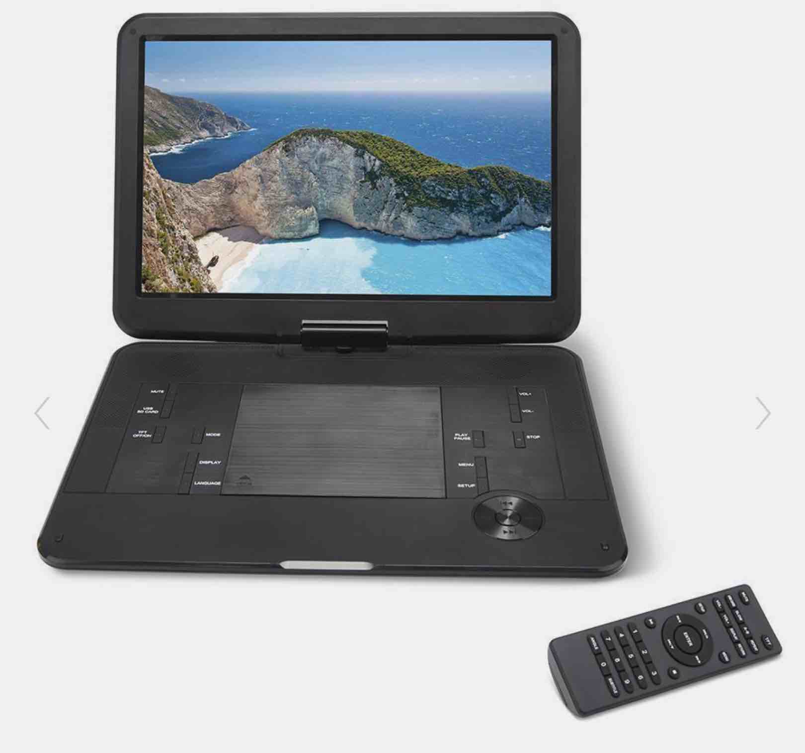 Hammacher Schlemmer 15” Portable DVD Player 