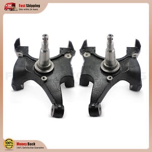 FOR 88-98 CHEVY SILVERADO/C1500/SIERRA EXT CAB 2WD 1 DROP SPINDLES NEW