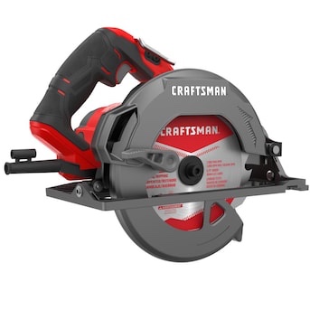 CRAFTSMAN 7-1/4-Inch Circular Saw, 15-Amp with Circular Saw Blade, 24-Tooth Carbide, 3-Pack (CMES510 & CMAS3725243)