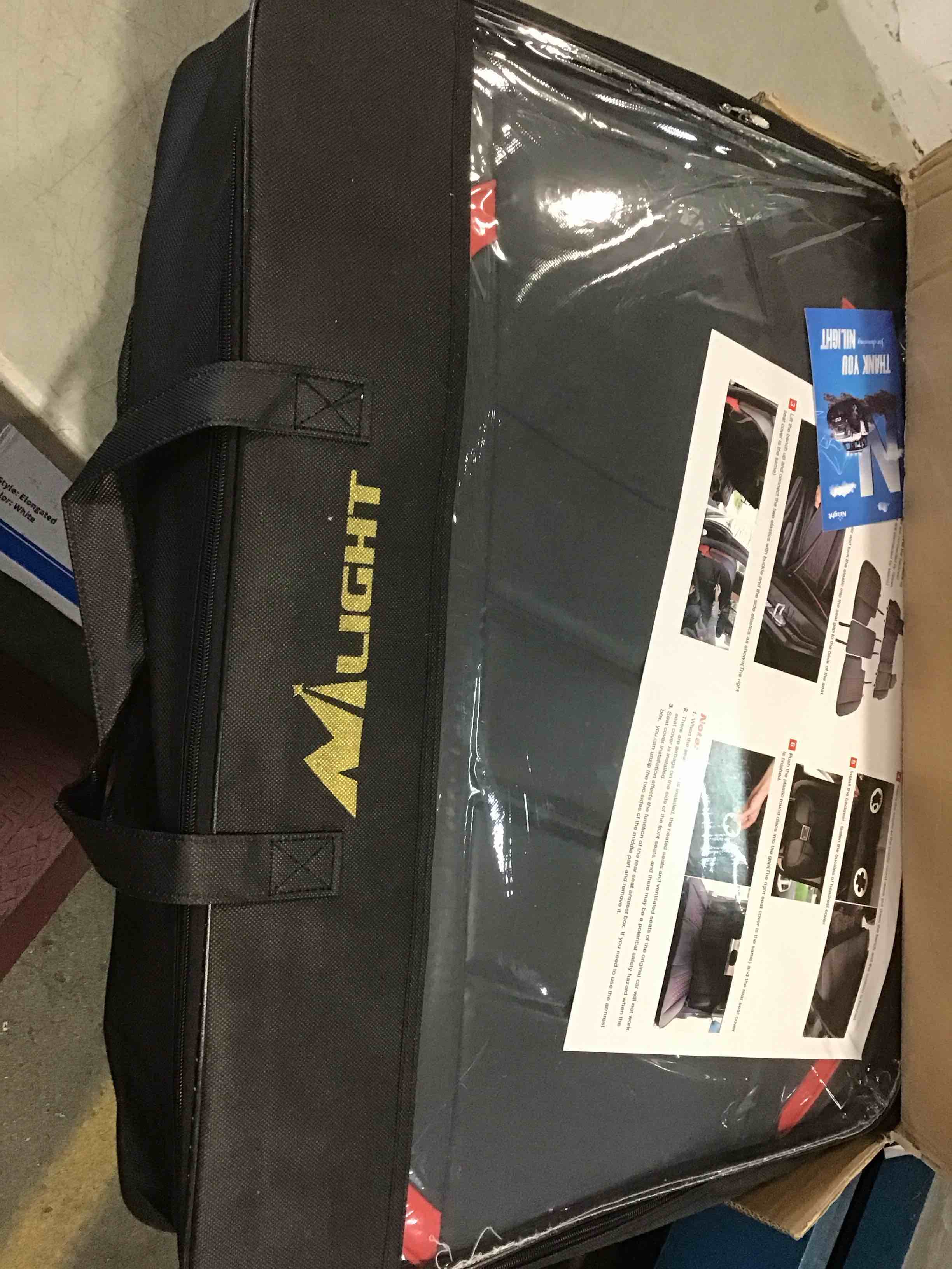 Nilight Car Seat Covers Custom Fit 2007-2024 Chevy Silverado GMC Sierra 1500 2500HD 3500HD Double Cab Extended Cab Crew Cab Waterproof Leather Cushion Full Set for Pickup Truck, 