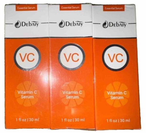 3 PACK LOT Debaiy VC Organic Vitamin C Facial Serum 1 FL OZ EACH EXPIRY 03/26