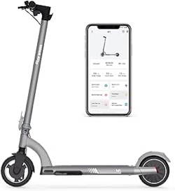 5TH WHEEL M1 Electric Scooter - 13.7 Miles Range & 15.5 MPH, 500W Peak Motor, 8" Inner-Support Tires, Triple Braking System, Foldable Electric Scooter for Adults and Teens, iF Design Award Winner