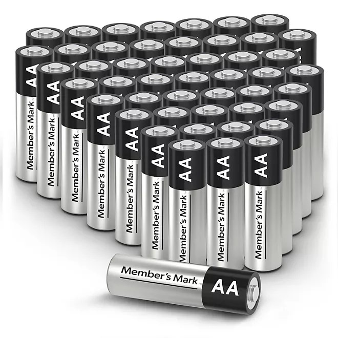 Member's Mark Alkaline AA Batteries, 30 Pack