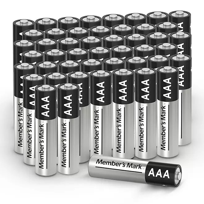 Member's Mark Alkaline AAA Batteries, 20 Pack