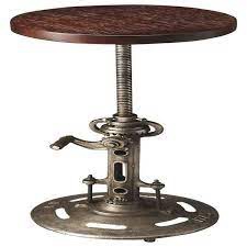 Amelia 27 in. H Brown Backless Metal/Wood Bar Height (28-33 in.) Bar Stool