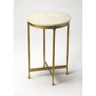 Fonzell Marble End Table