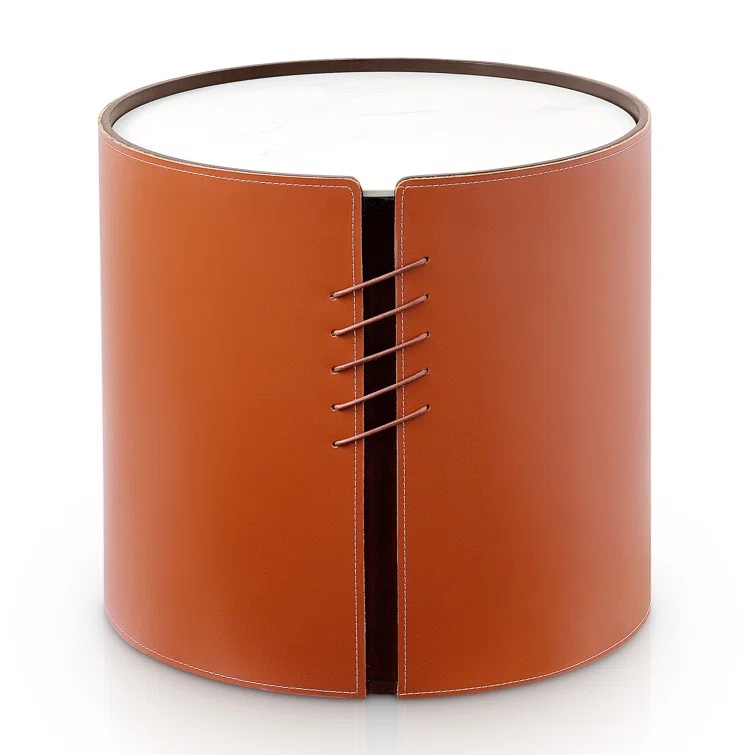 Lynnen Drum End Table