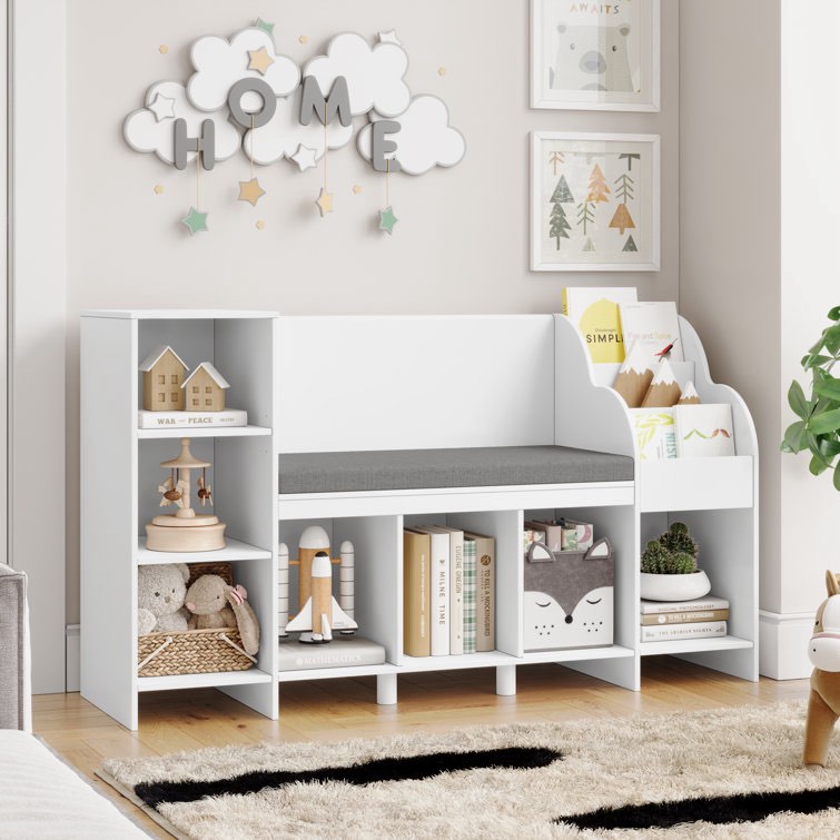 Aleedis 31.5" H x 54.5" W Cube Bookcase