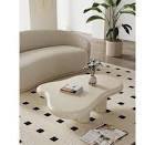 White Specialty Composite Top Coffee Table