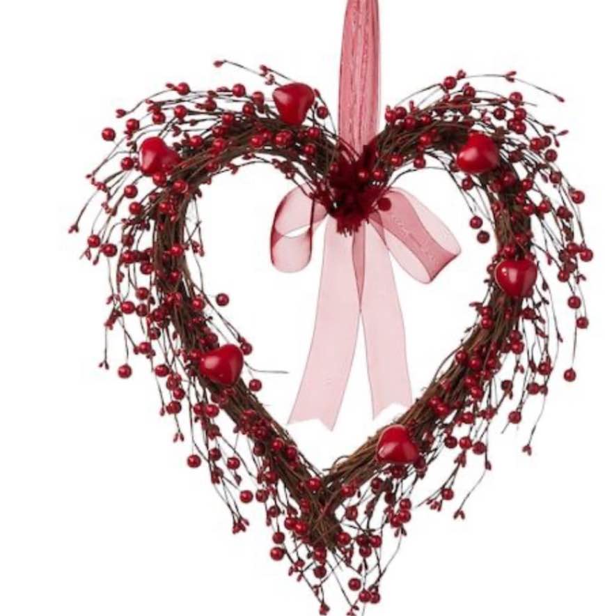 17" Lighted Foam Wreath