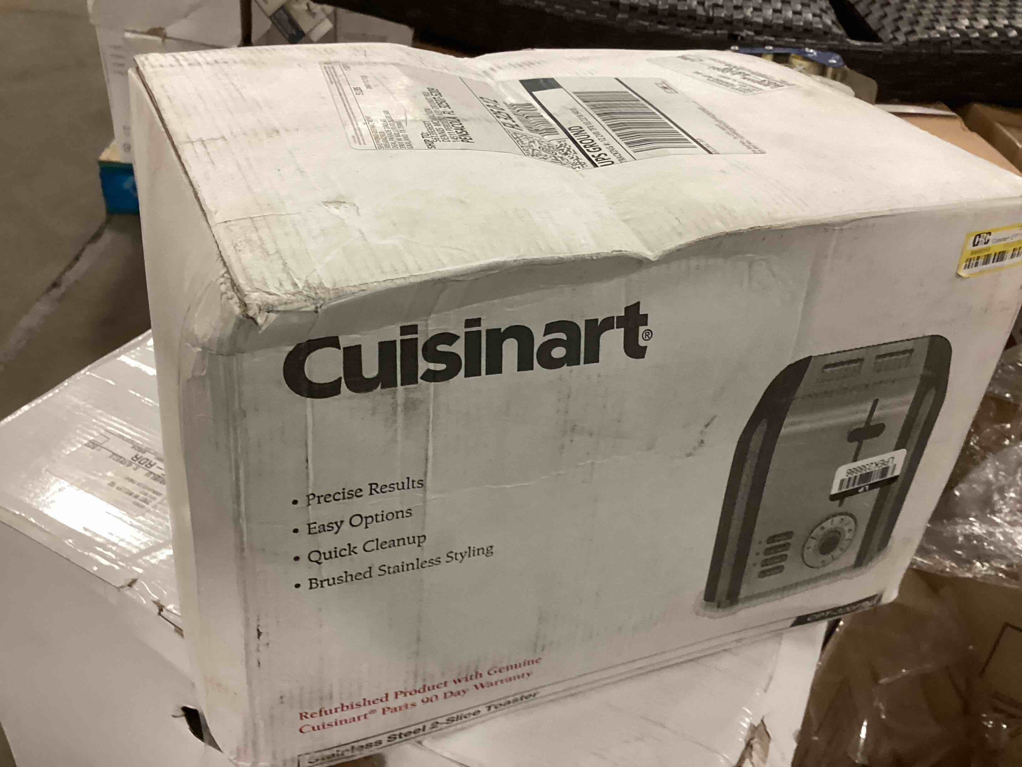 Cuisinart CPT320P1 Compact 2Slice Toaster, Brushed Stainless