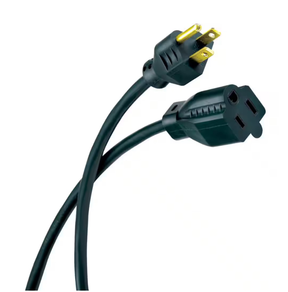 75 ft. 16/3 Green Outdoor Extension Cord (1-Pack)