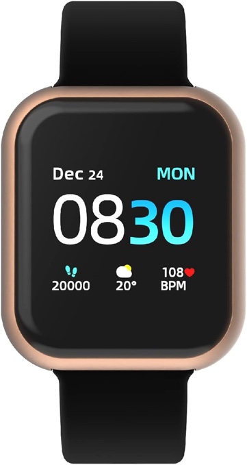 ITOUCH AIR 3 SMARTWATCH GOLD WITH BLACK BAND