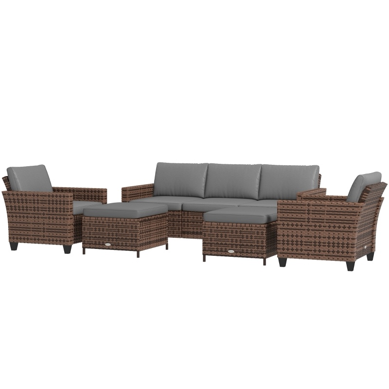 Outsunny 5-Piece Patio Furniture Set ( See Description)