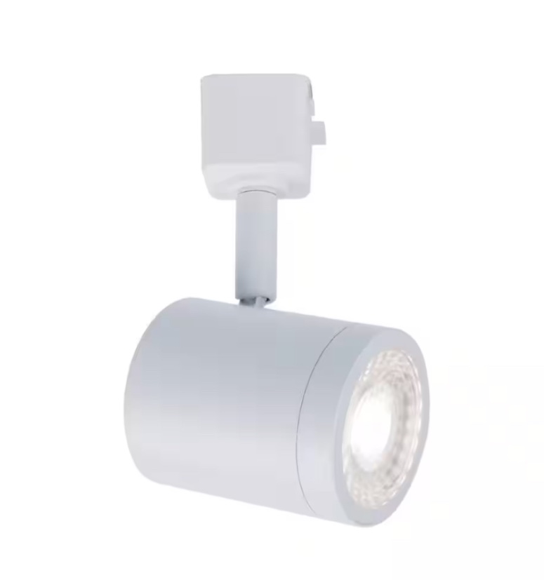 Charge 1-Light White LED Line Voltage Track Head, 3000K for L Track