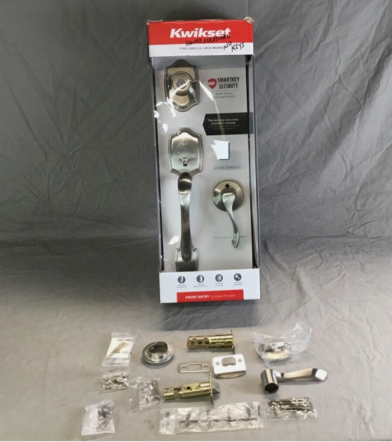 Kwikset Smartkey Security Bump proof pick Resistant