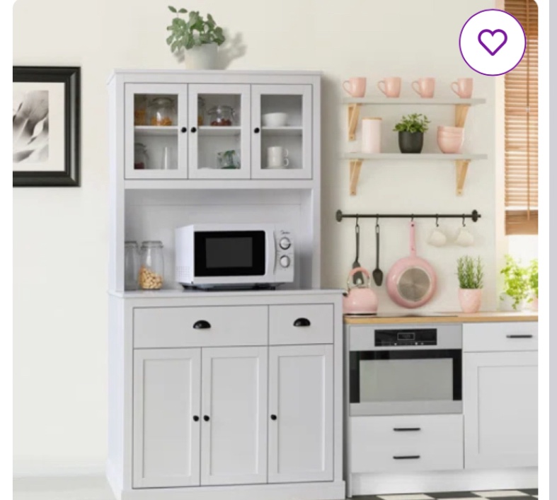 kitchen pantry white 