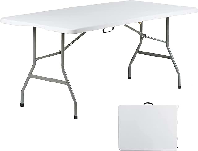 bosovel super sturdy 183cm folding table
