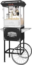 6401 Black Replacement Cart for Larger Lincoln Style Great Northern Popcorn Machines