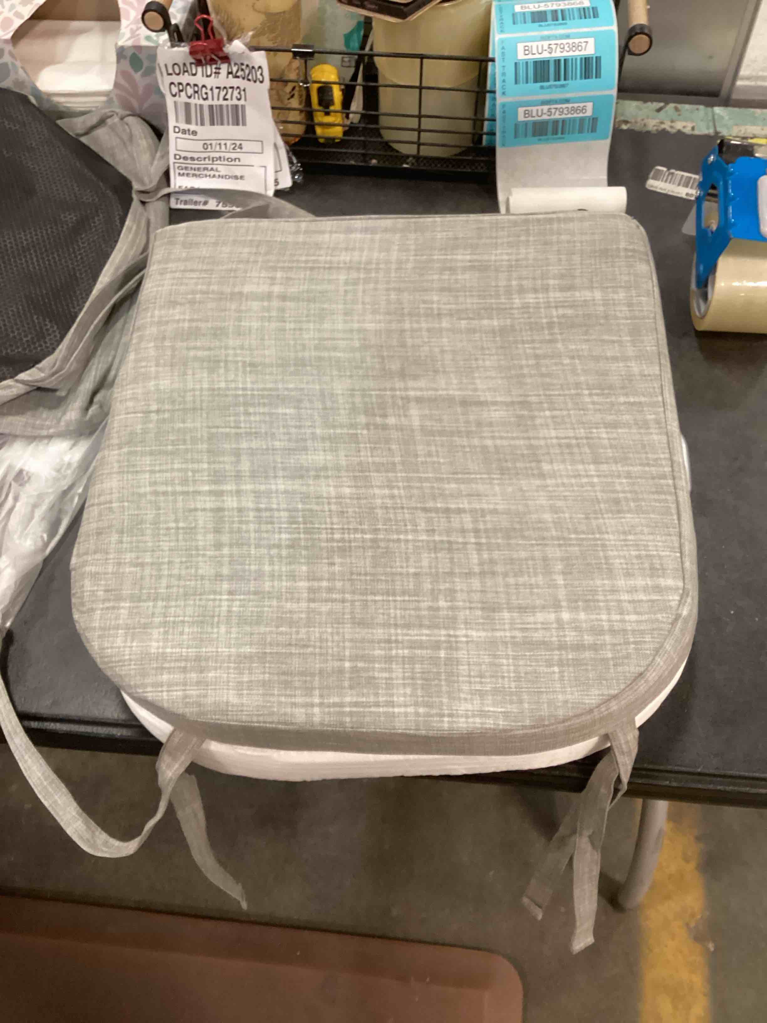 Oeko-Tex Seat Cushions Gray