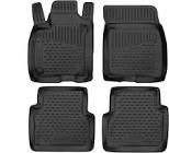 Fits 2020-2023 Ford Escape Floor Mats Front & 2nd Row Seat Liner Set (Black)
