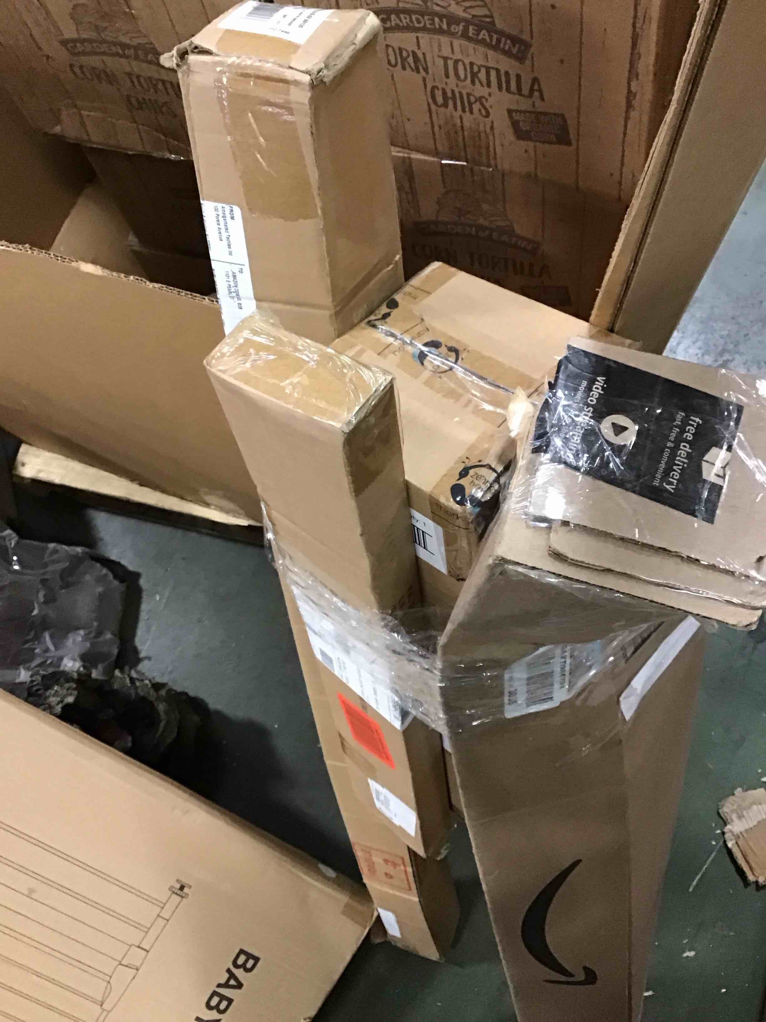 Assorted Shower and Curtain Rods