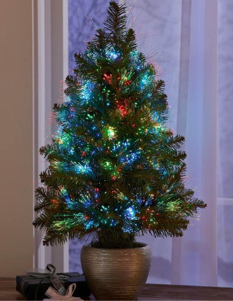 The Fiber Optic Light Show Tree