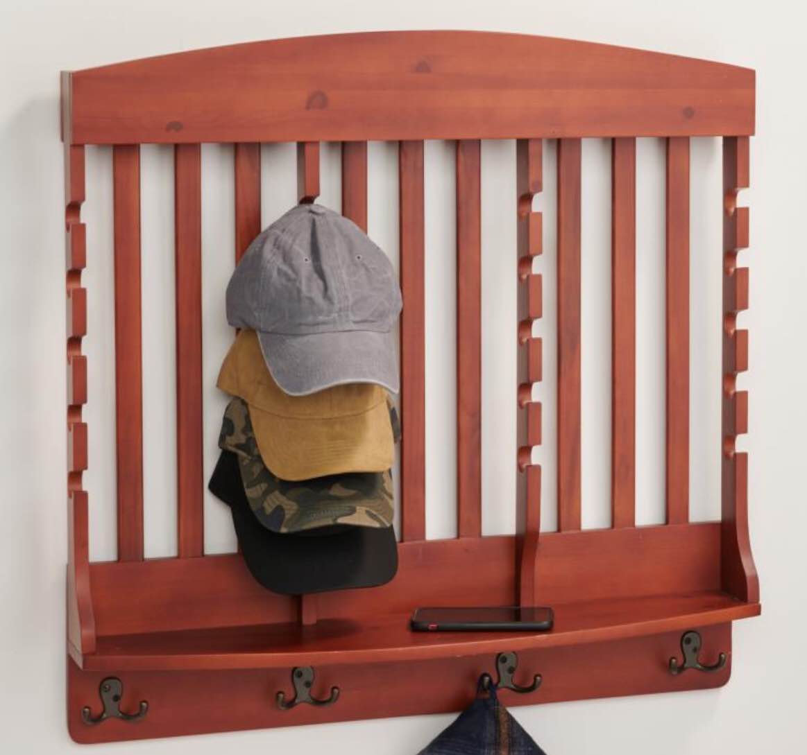 The Cap Aficionado's Display Rack