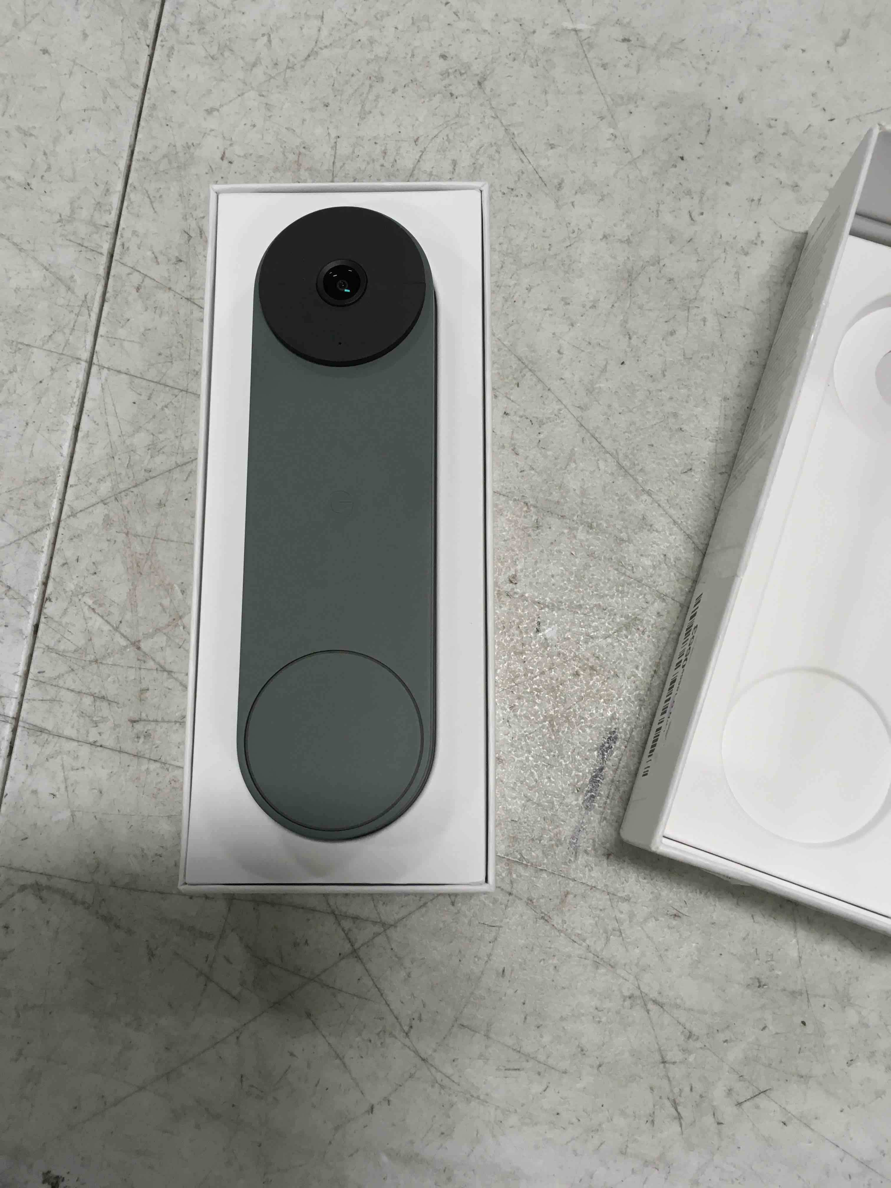 Google Nest Doorbell (Battery) - Wireless Doorbell Camera - Video Doorbell - Ivy