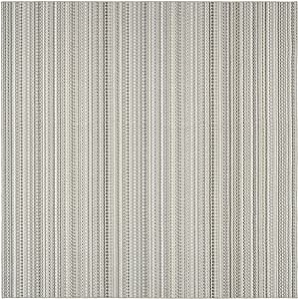 Garland Rug Carnival Stripe 12 Ft. x 12 Ft. Random Earth Tone Area Rug