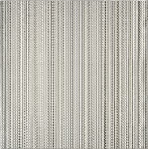 Garland Rug Carnival Stripe 12 Ft. x 12 Ft. Random Earth Tone Area Rug