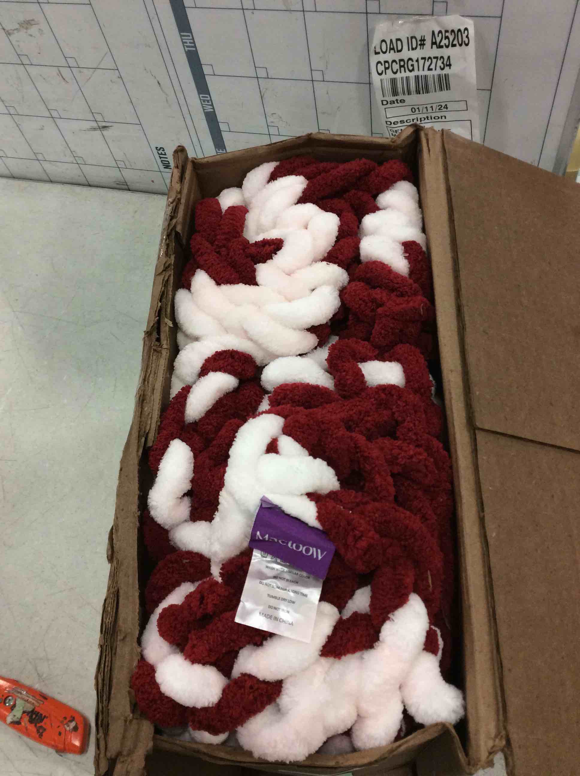 Maetoow chunky knit blanket