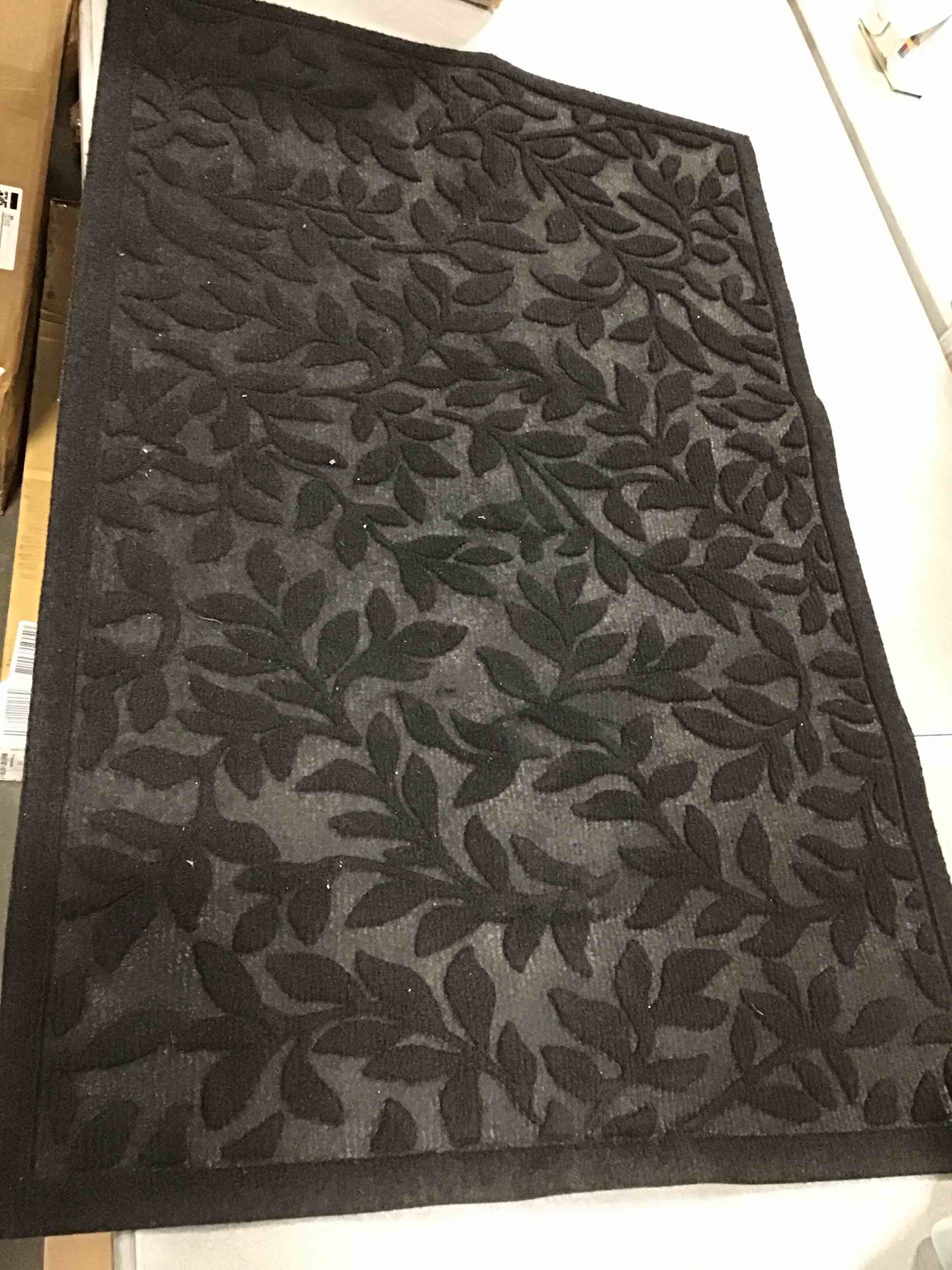 Indoor & outdoor rug 3x2 - Black 