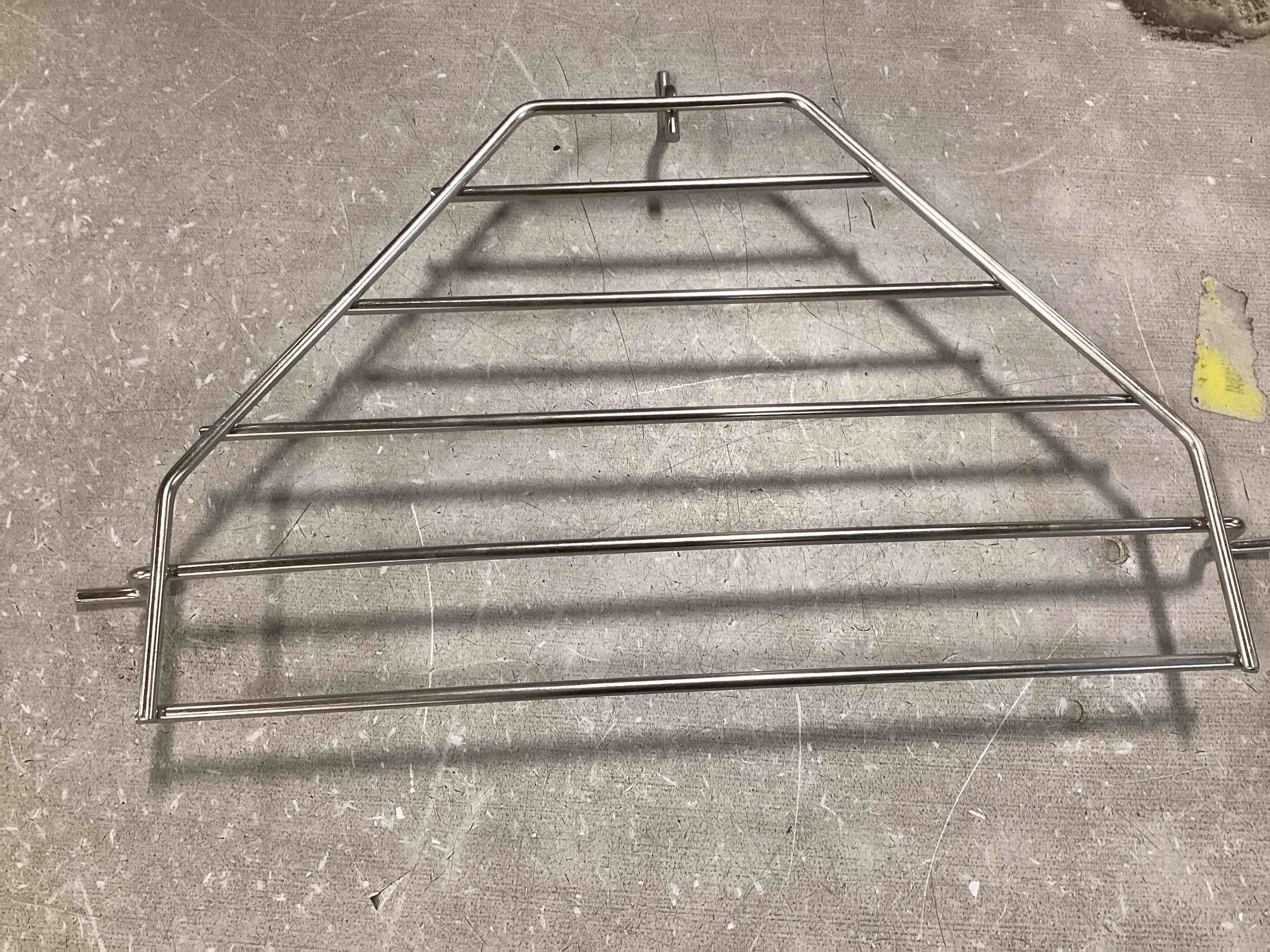 primo roaster drip pan rack set of 2 silver 