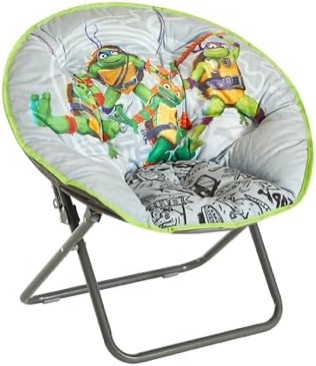 Idea Nuova Ninja Turtles Kids Saucer Chair