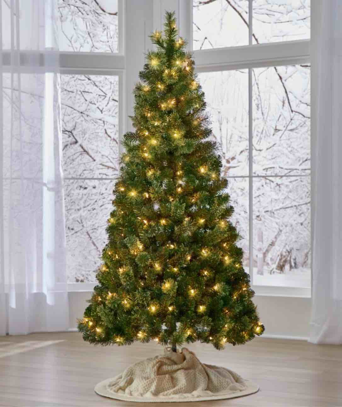 The 6ft Decoratable Pull Up Christmas Tree