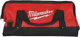 Milwaukee Electric Tool Corporation Milwaukee Bag 22-Inch Heavy Duty Canvas Drill, Tool Bag/Case, 18V/12/14/18 Volt (Bare Bag), Red