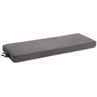 Sterling Bench Cushions for Indoor Furniture, 34" x 14  Window Bench Cushion, Piano Bench Cushion for Bedroom, Living Room and Dining Room, Gray