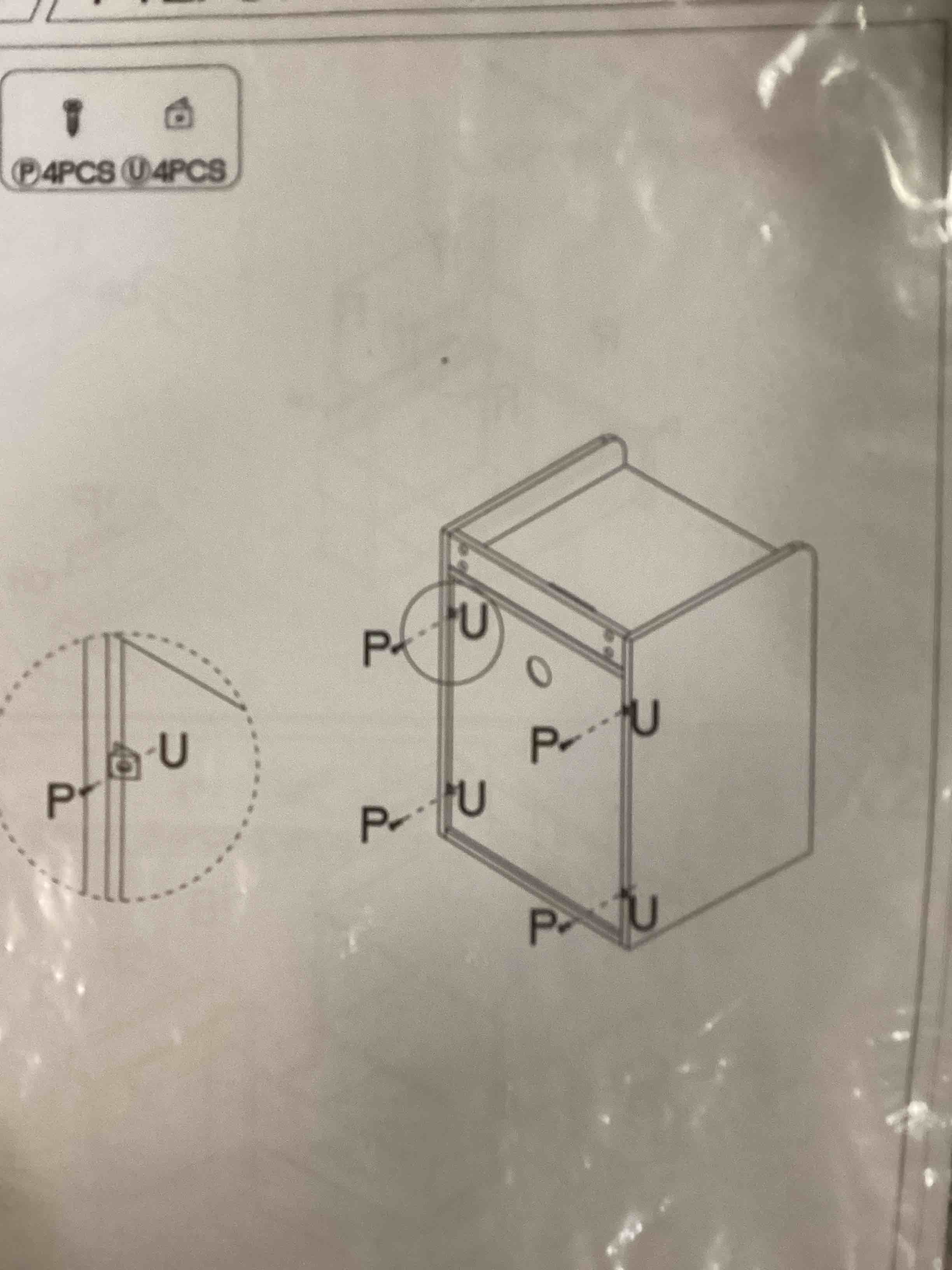 kitchen cabinet ( incomplete missing box)