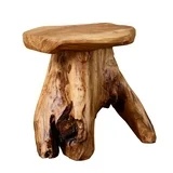  Gerritt Solid Wood Decorative Stool, Suitable as Table: Yes, Weight Capacity (lbs): 200