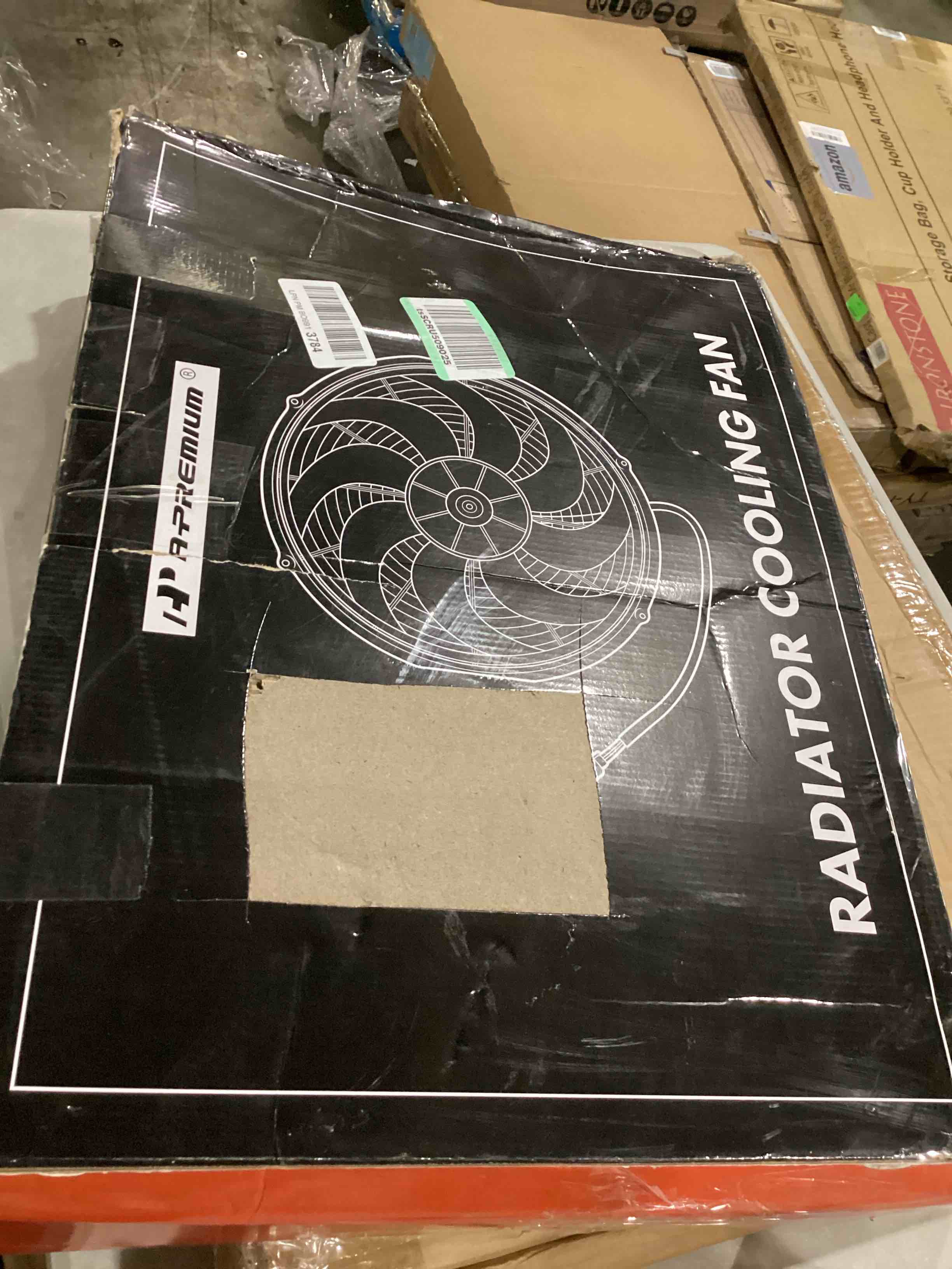 APremium 11'' 11 inch Slim Fan Push Universal Electric Radiator