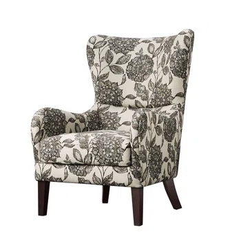  ( Missing screws) Ettina 27.5" W Wingback Chair
