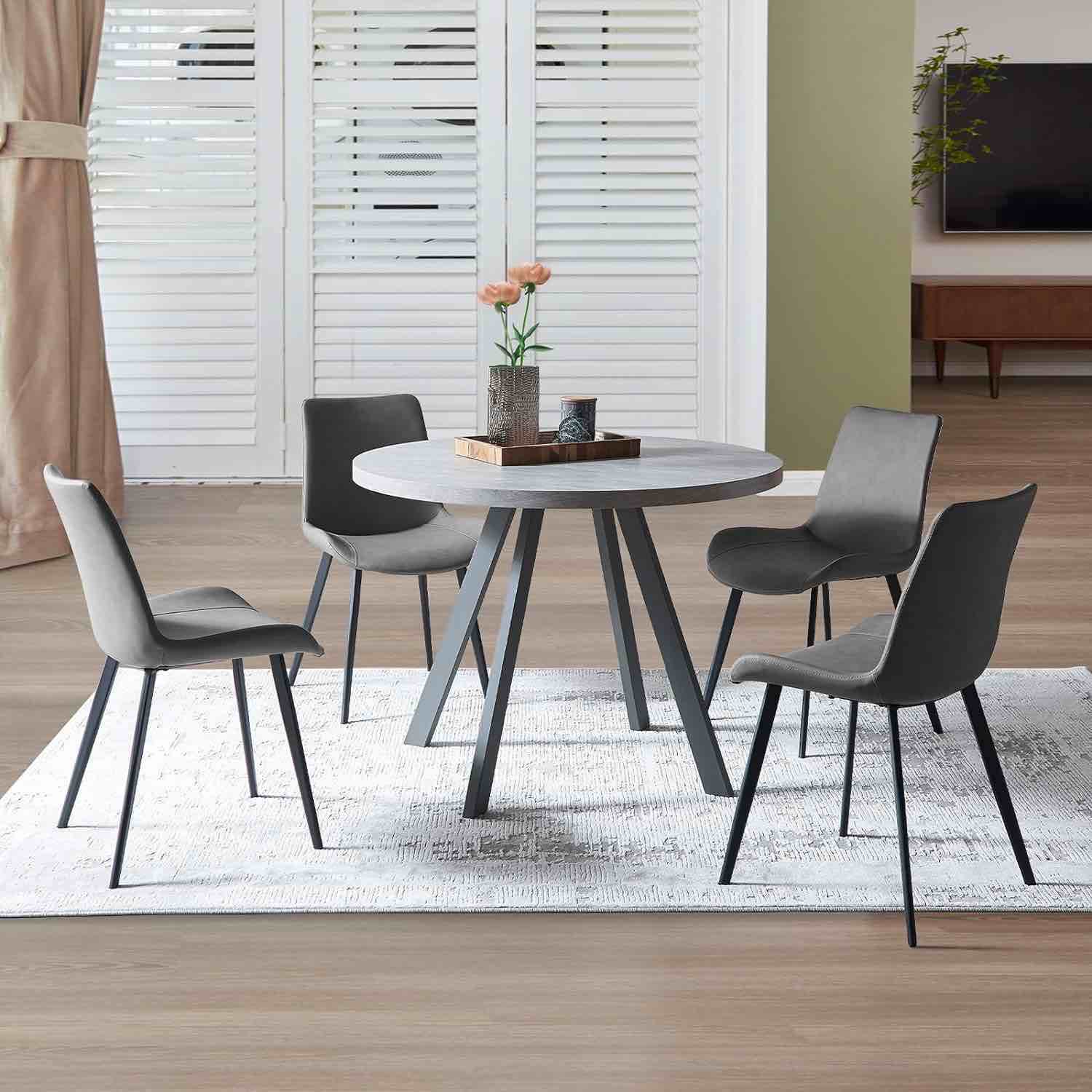 1pc Grey Dining Table Item No JAR7180-FM-1P
