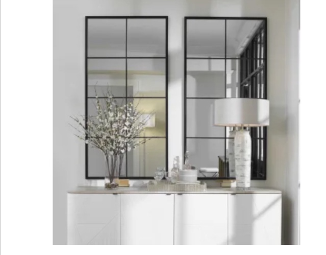 9 Piece Zenda Beveled Mirror Set