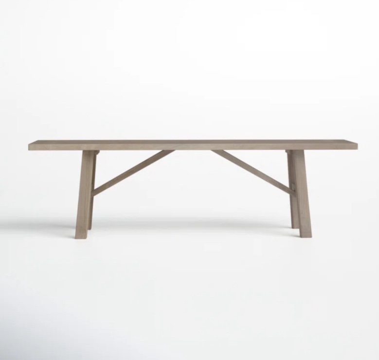 Saveria Wood Bench