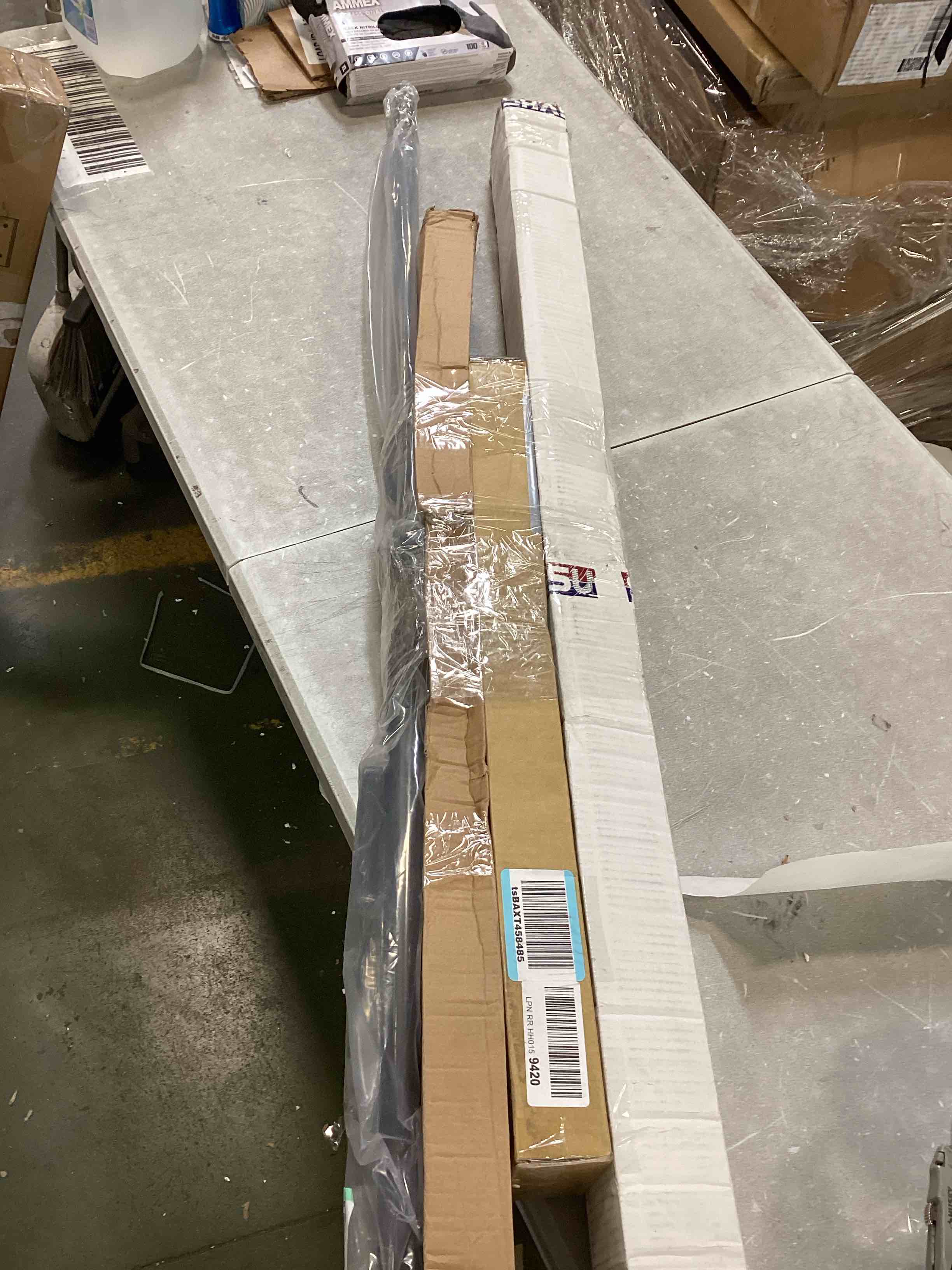 Assorted Curtain Rods, Window Shades and Blinds 