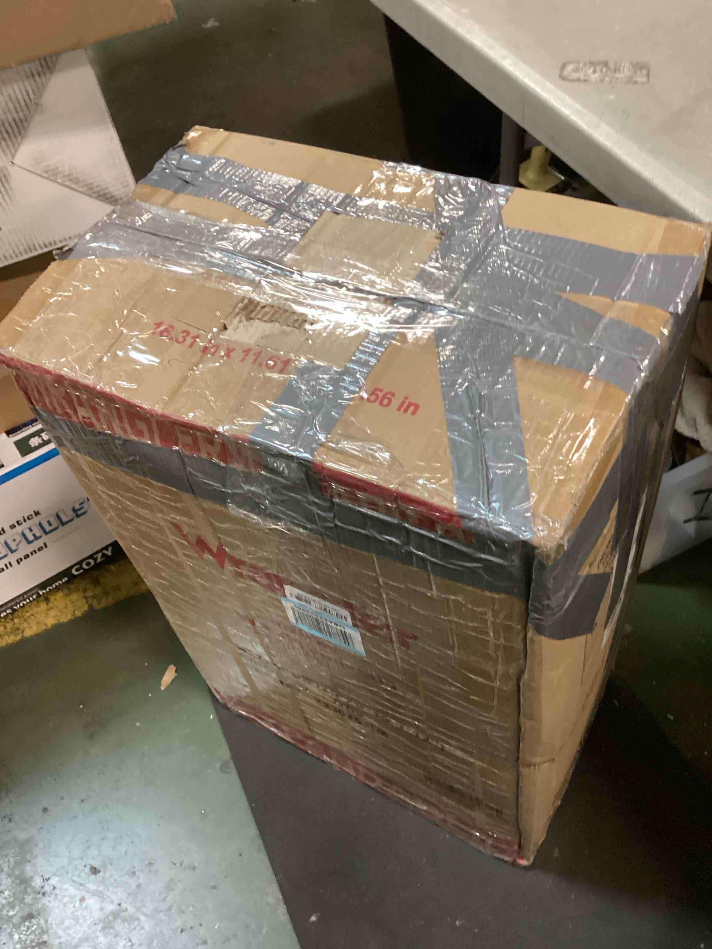 Wrangler 4 Piece Elysium Luggage and Packing Cubes Set, Red