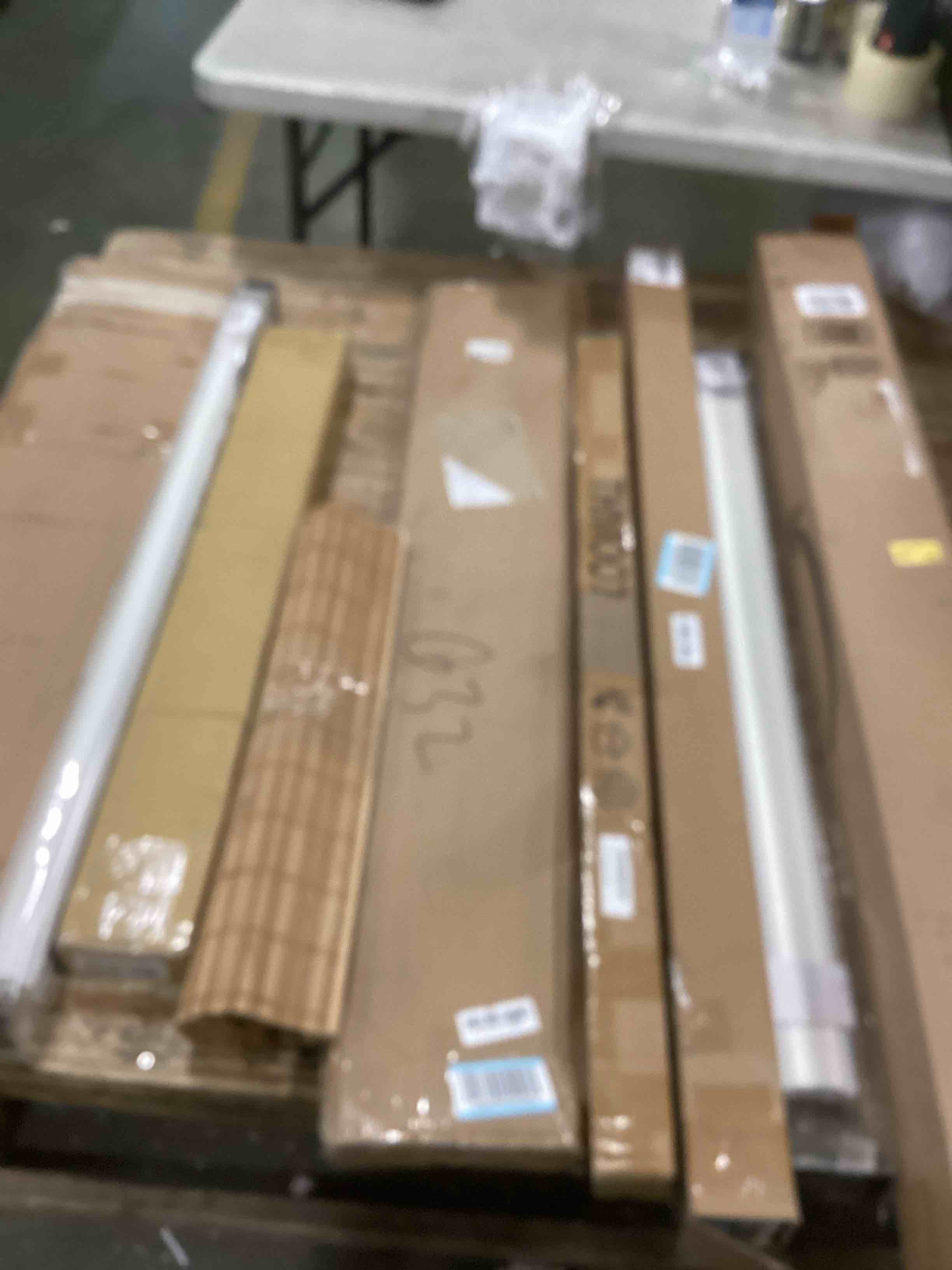 assorted miscellaneous items (window blinds,curtain rods,window deflectors and more)