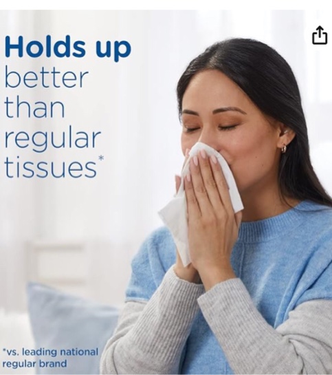 Puffs Plus Lotion Facial Tissue, 8 Family Boxes, 124 Facial Tissues per Box